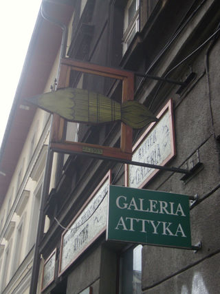 Galeria sign