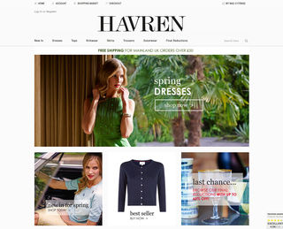Old Havren Website Screenshot
