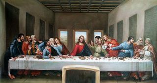 Leonardo Da Vinci Last Supper artwork