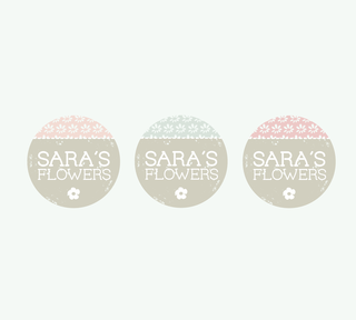 Logo concept for Saras Flowers